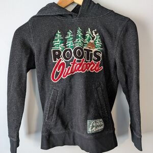 Roots Outdoors Black Hoodie